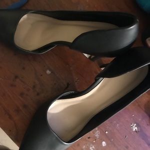 Black heels